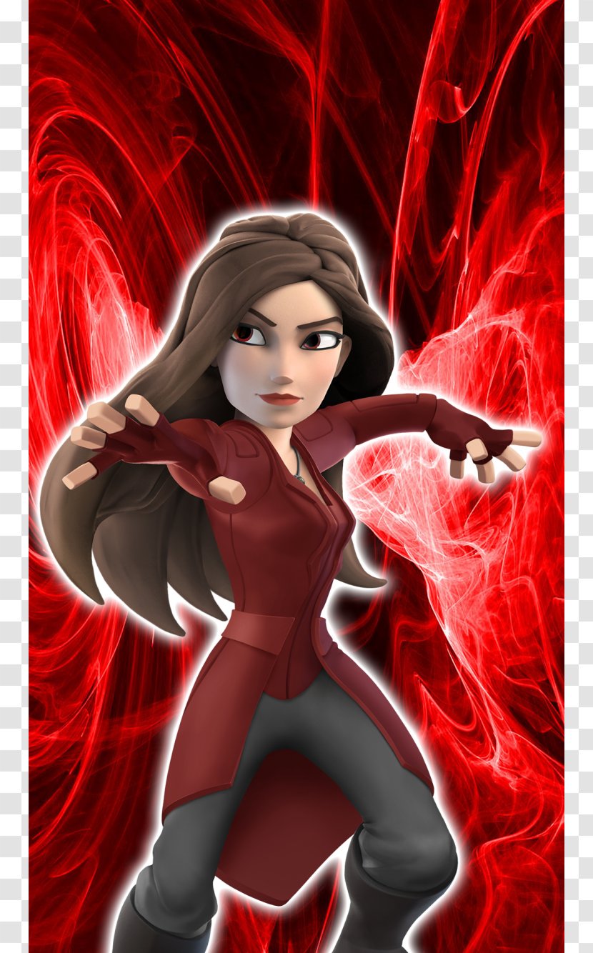 Elizabeth Olsen Disney Infinity 3.0 Infinity: Marvel Super Heroes Wanda Maximoff Quicksilver - Frame - Scarlet Witch Transparent PNG