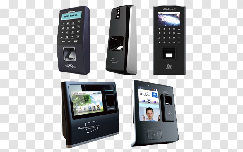 Feature Phone Biometrics Biometric Device Access Control Closed-circuit Television - Hardware - Facial Recognition System Transparent PNG