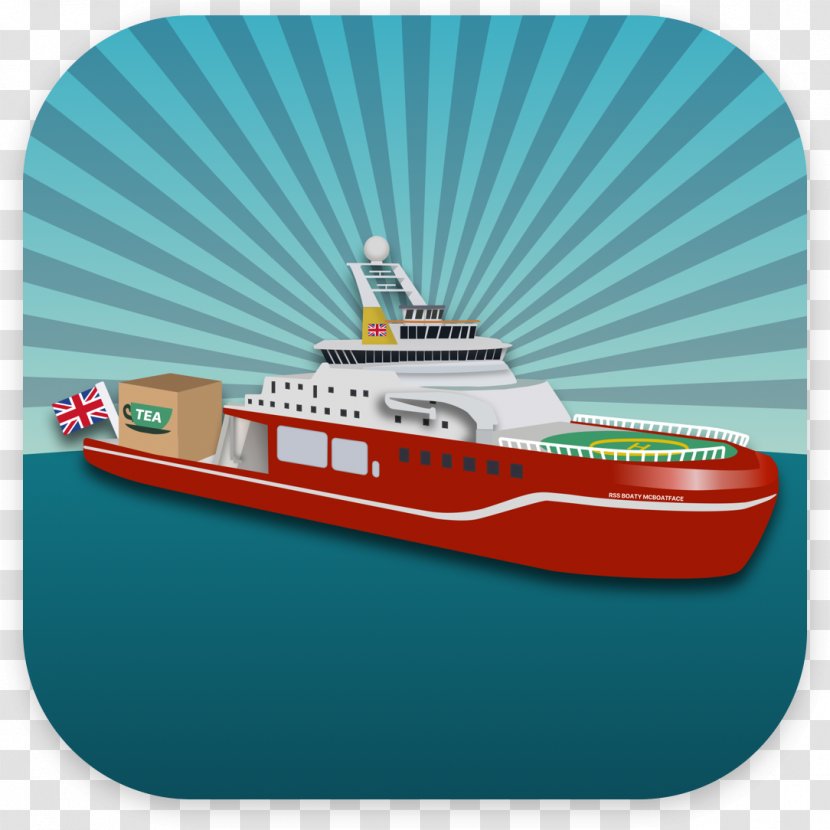 Boaty McBoatface RRS Sir David Attenborough Yacht Apple Ship - Watercraft - Rrs Transparent PNG