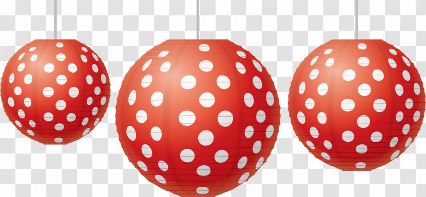 Paper Lantern Polka Dot Color - Dots Transparent PNG