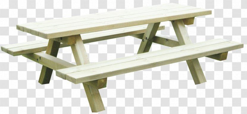 Table Bench Garden Furniture - Outdoor - Kinder Garten Transparent PNG