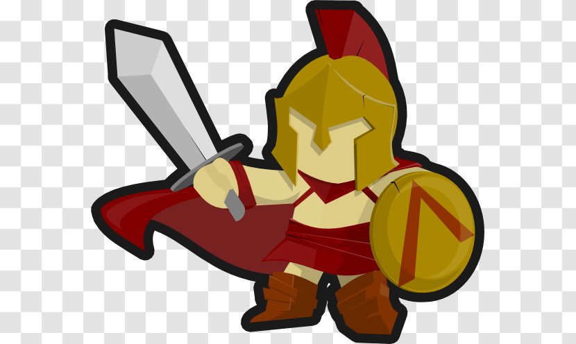 Spartan Army Master Chief Clip Art - Warrior Cliparts Transparent PNG