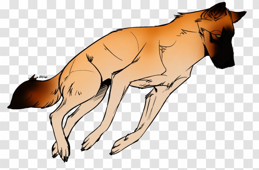 Dog Clip Art Mustang Mammal Red Fox - Cartoon Transparent PNG
