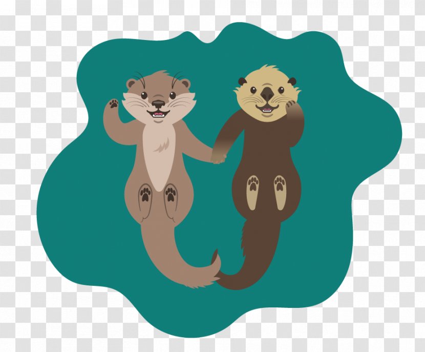 Sea Otter Bear Clip Art Transparent PNG