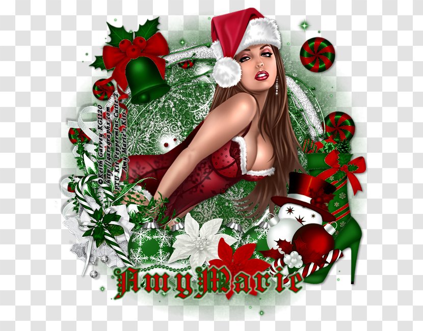 Christmas Ornament Decoration Character Flower - Naughty Transparent PNG