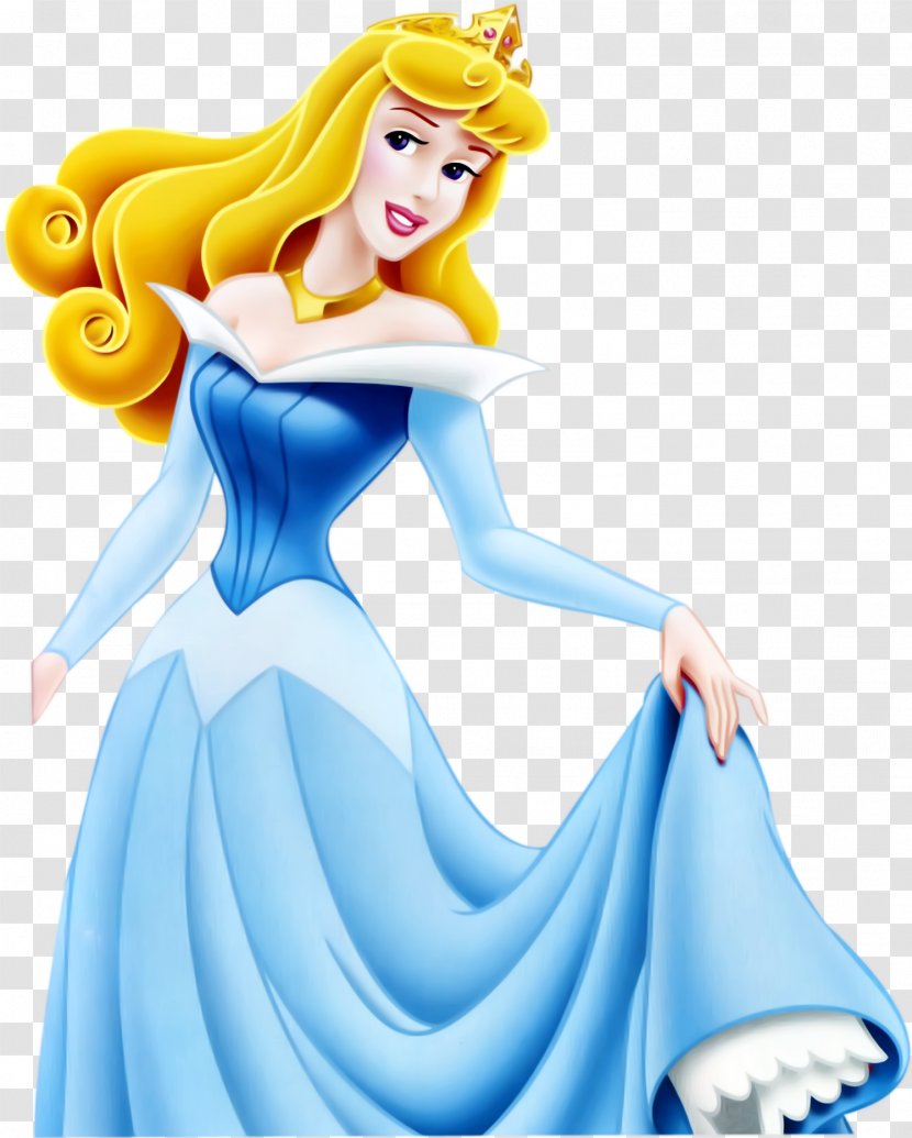 Princess Aurora Belle Rapunzel Cinderella Tiana - Doll - Disney Transparent PNG