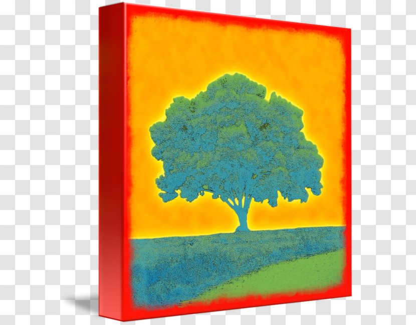 Painting Acrylic Paint Gallery Wrap Modern Art Canvas Transparent PNG