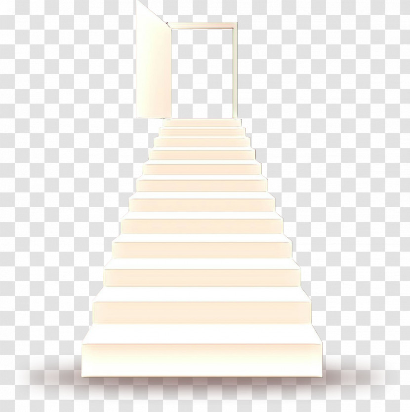 White Stairs Beige Light Fixture Transparent PNG