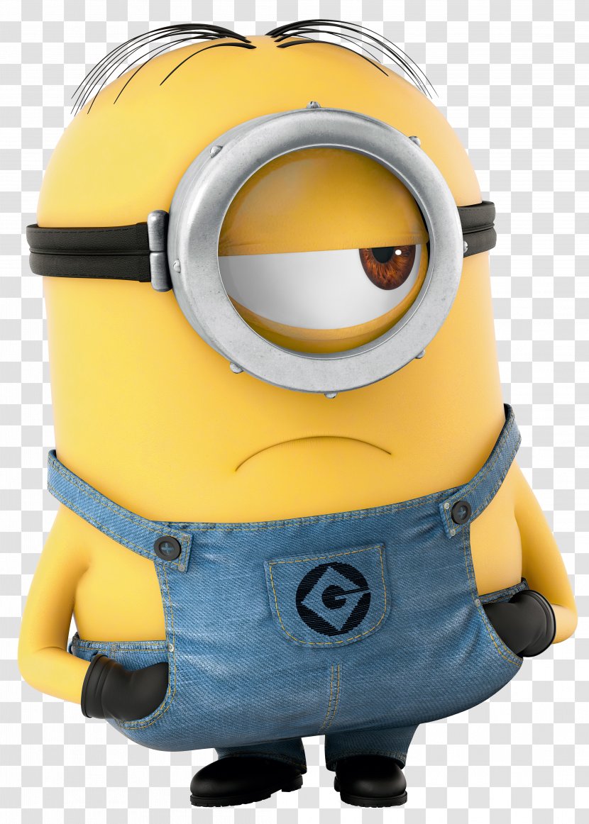 Stuart The Minion Bob - Stuffed Toy - Large Transparent Cartoon Image Transparent PNG