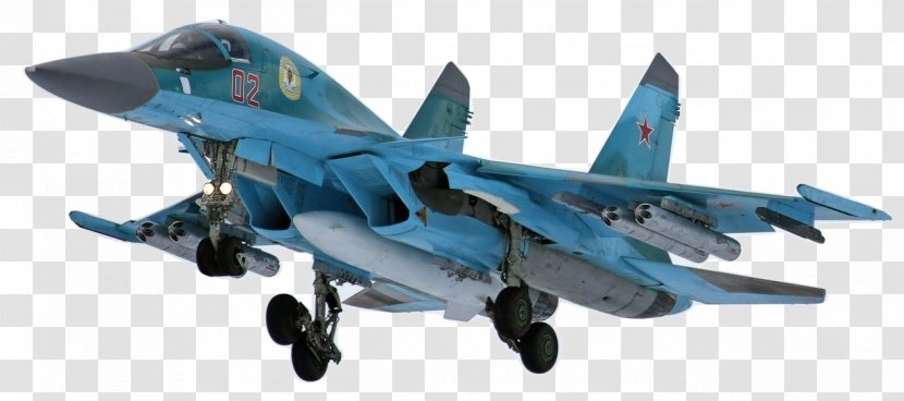 Sukhoi Su-34 Su-27 Su-33 Su-57 Su-24 - Su24 Transparent PNG