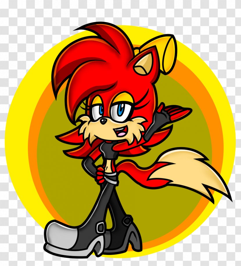 Sonic The Hedgehog Character Fan Art Sega Archie Comics - Plant - Fiona Fox Transparent PNG