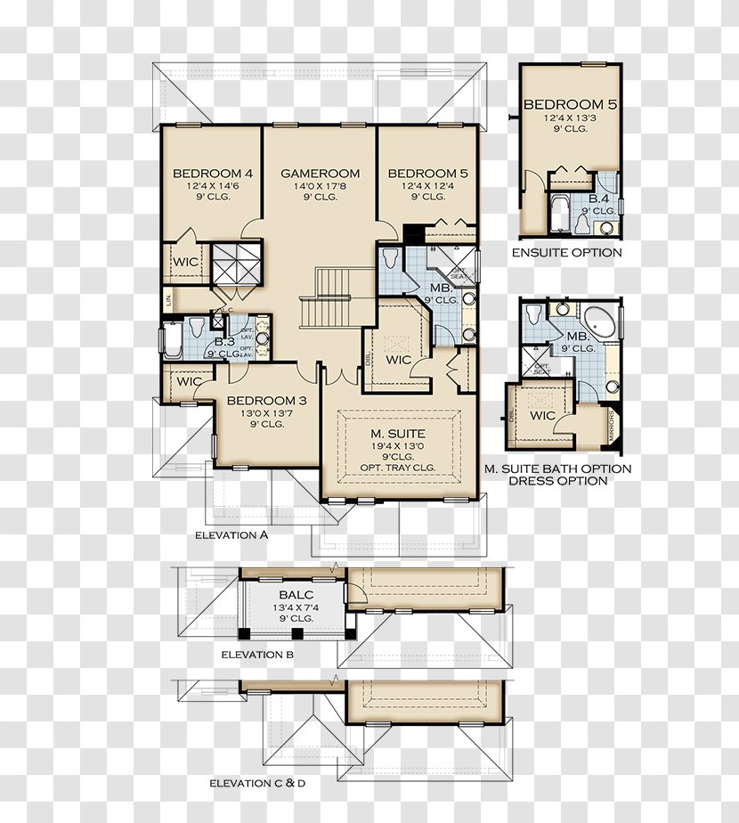 Floor Plan Carlisle Grand By Park Square Homes Summerview From Sales Office Davenport - House Transparent PNG