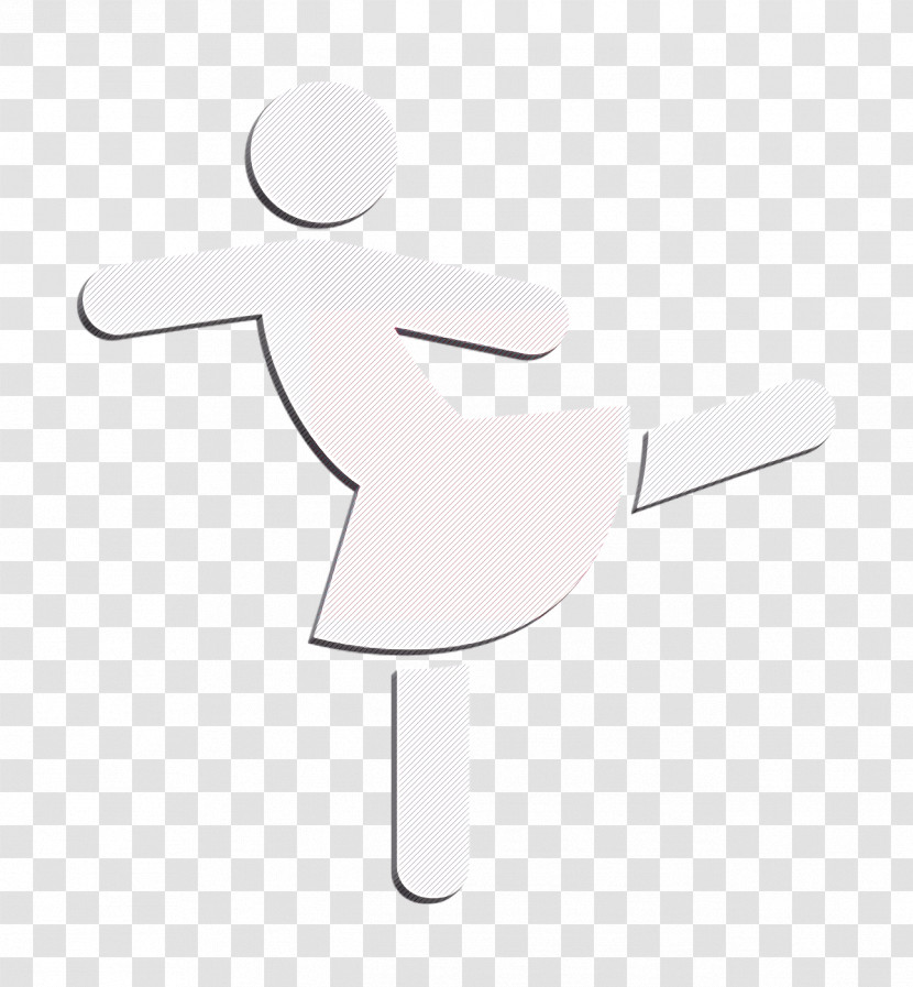 Humans 2 Icon Girl Dancing Icon Woman Icon Transparent PNG