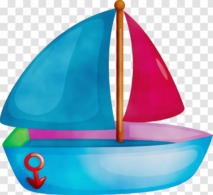 Boat Turquoise Plastic Transparent PNG