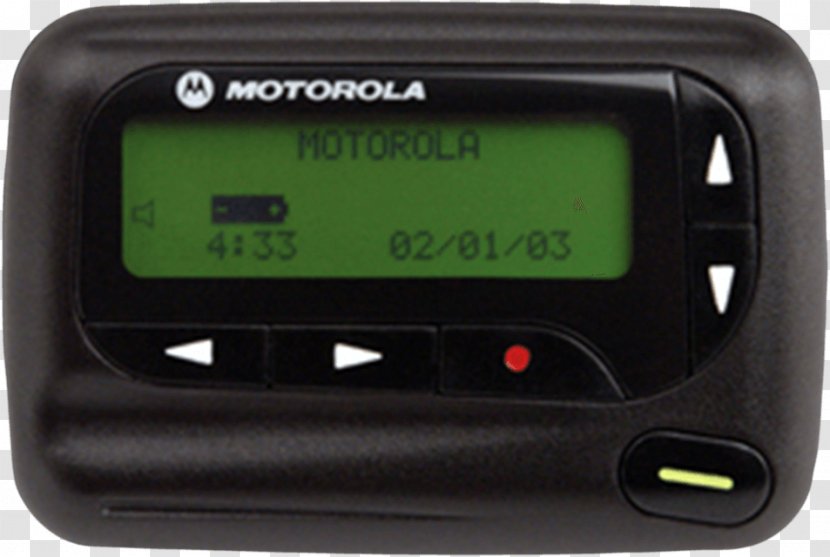 Pager Mobile Phones Two-way Radio Alphapage Motorola - Viper Transparent PNG