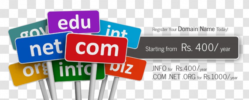 Domain Name Registrar Web Hosting Service Internet Provider - Sign Transparent PNG
