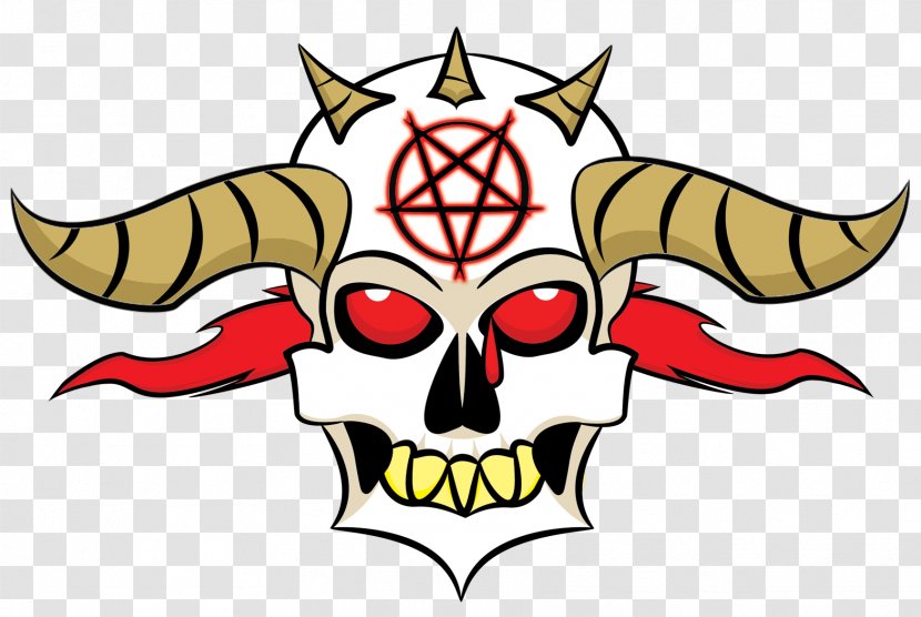 Demon Clip Art - Artwork - Skull Devil Transparent PNG