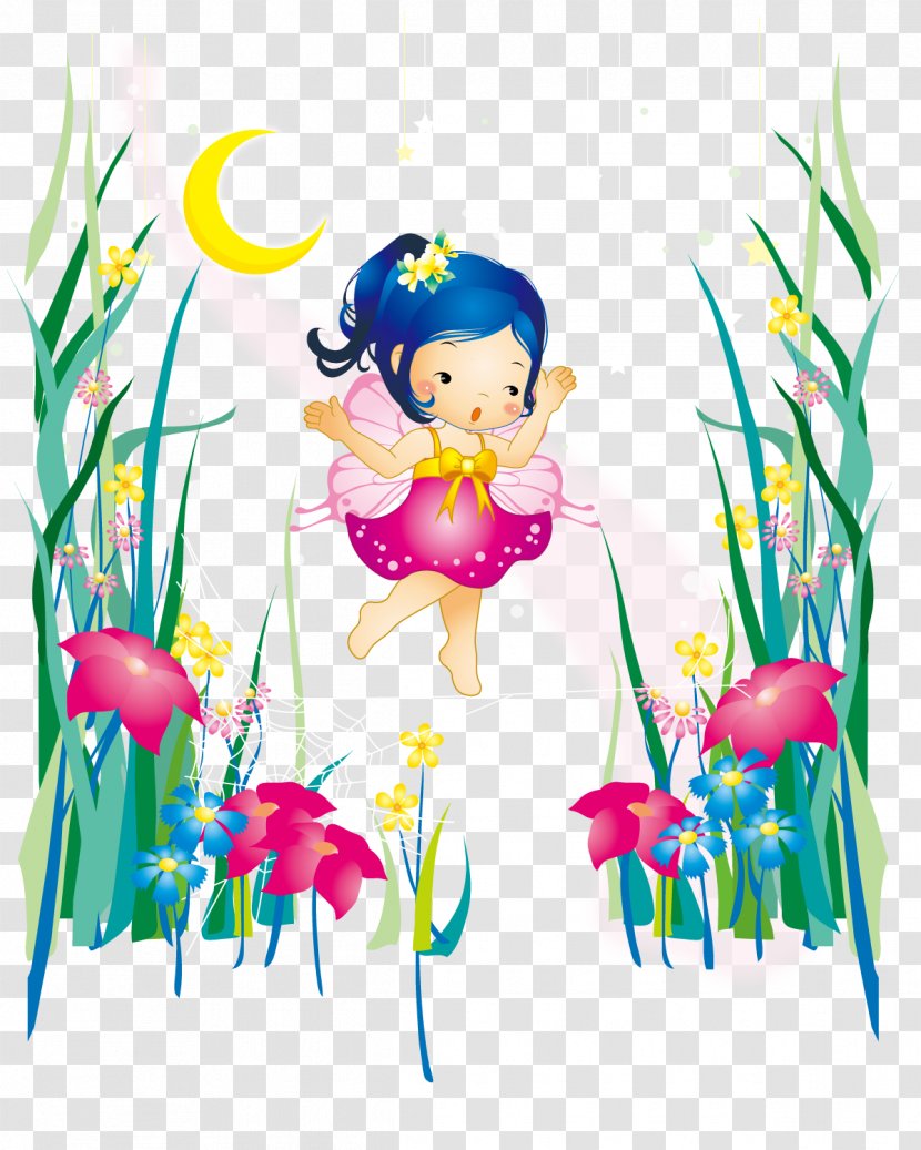 Download Clip Art - Search Engine - Cute Flower Fairy Transparent PNG