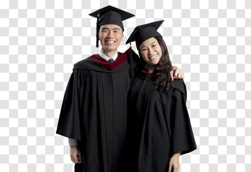 Academic Dress Square Cap Graduation Ceremony Robe University - Headgear Transparent PNG