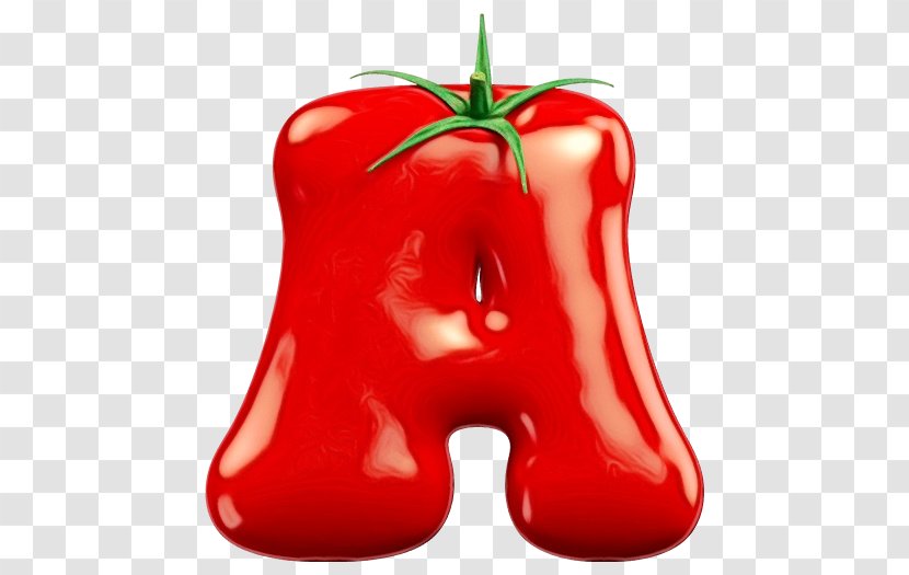 Vegetable Cartoon - Paprika - Vegan Nutrition Red Bell Pepper Transparent PNG