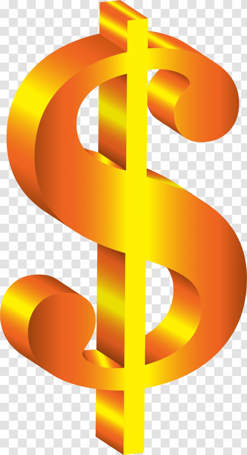 Dollar Sign Currency Symbol Clip Art - United States Transparent PNG