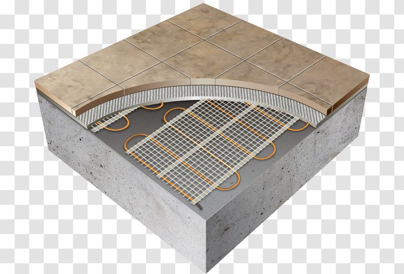 Underfloor Heating System Tile Central - Electricity - Box Transparent PNG