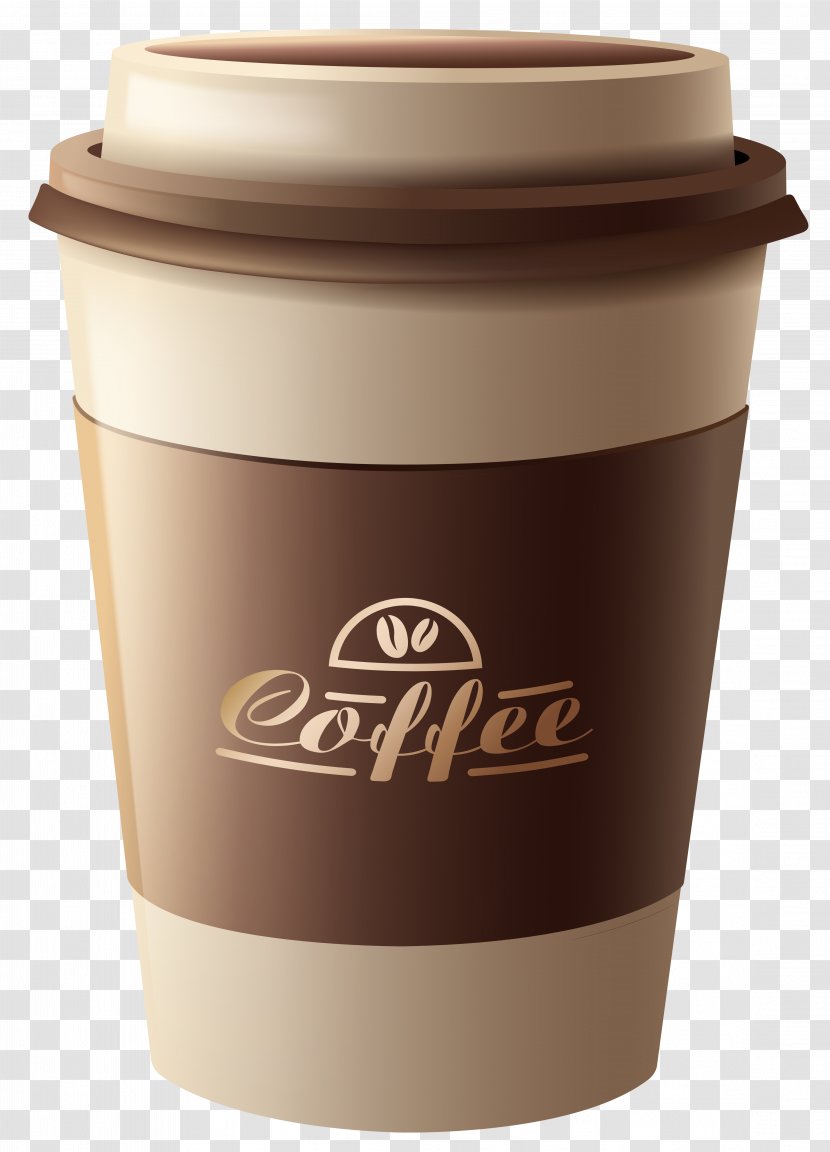 White Coffee Tea Espresso Cup - Mug - Brown Plastic Clipart Image Transparent PNG