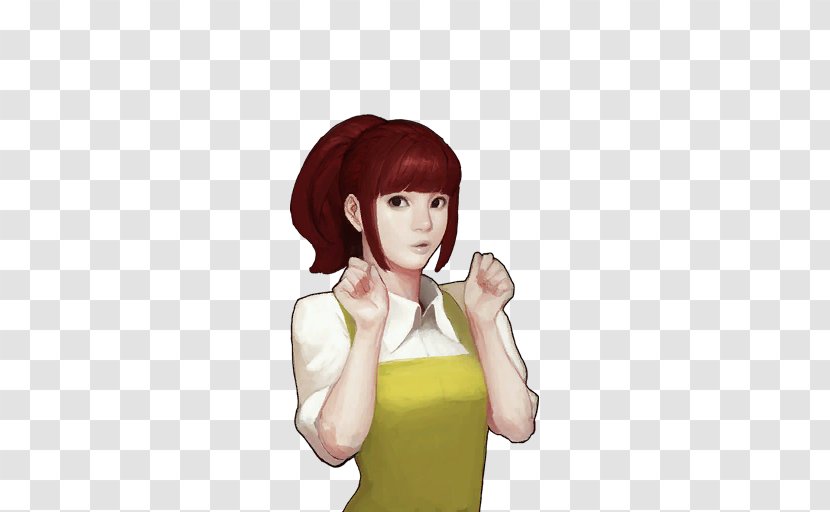 Cartoon Cuteness - Neck - Hair Coloring Transparent PNG