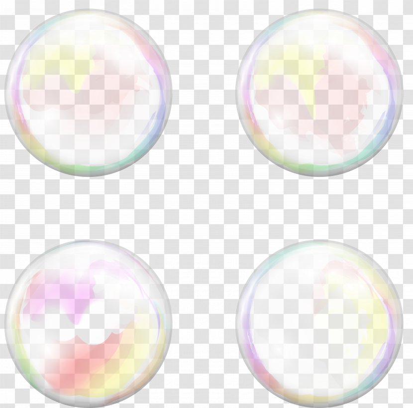 Circle Eye Pattern - Colorful Bubbles Transparent PNG