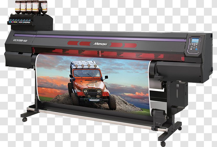 Wide-format Printer Inkjet Printing Flatbed Digital Transparent PNG