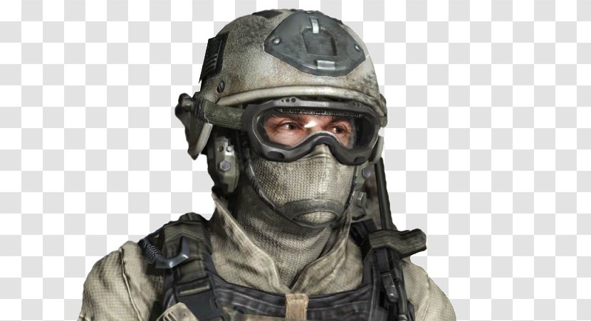 Call Of Duty 4: Modern Warfare Duty: 2 Black Ops II Advanced Ghosts - Infantry - Headgear Transparent PNG