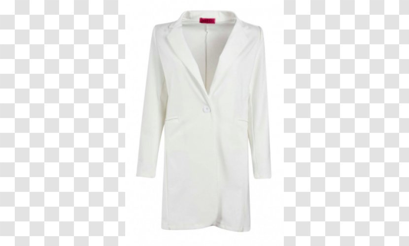 Outerwear Coat Jacket Sleeve - White Transparent PNG