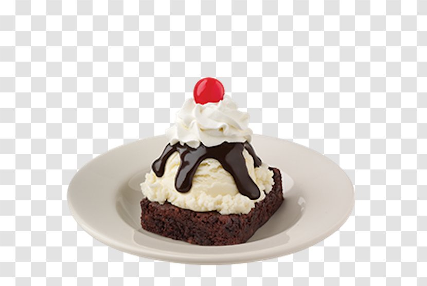 Ice Cream Milkshake Sundae Chocolate Brownie Fudge Transparent PNG