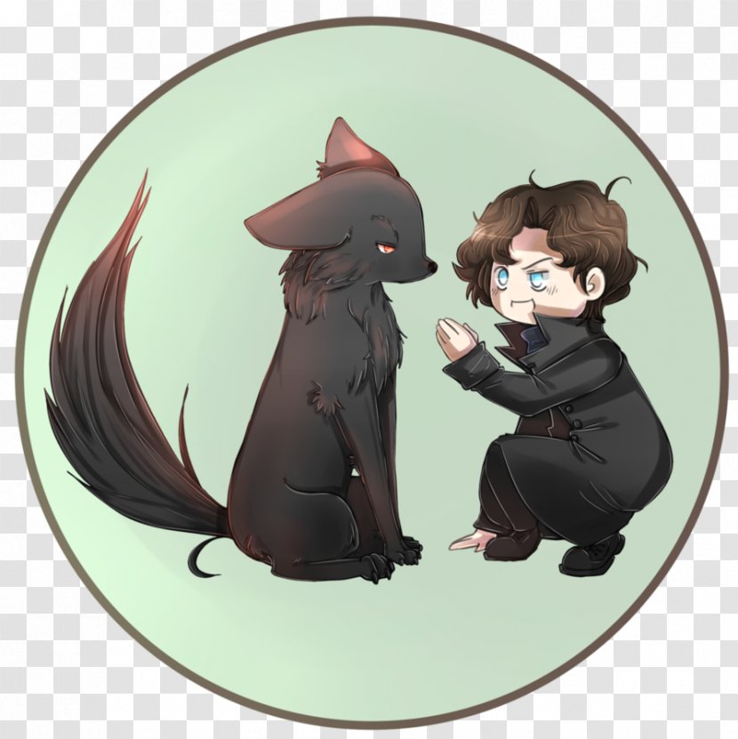 The Hound Of Baskervilles Professor Moriarty Sherlock Holmes Whiskers Hounds Baskerville - Heart Transparent PNG