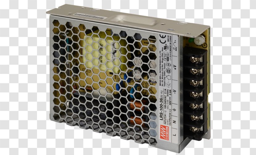 Power Supply Unit MEAN WELL Enterprises Co., Ltd. Converters Taiwan Honeycomb - Rq1a Transparent PNG