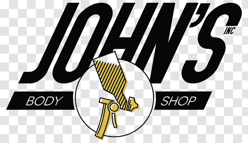 Brand Logo John's Body Shop Inc Seattle Product Design - Yellow - Paint Auto Transparent PNG