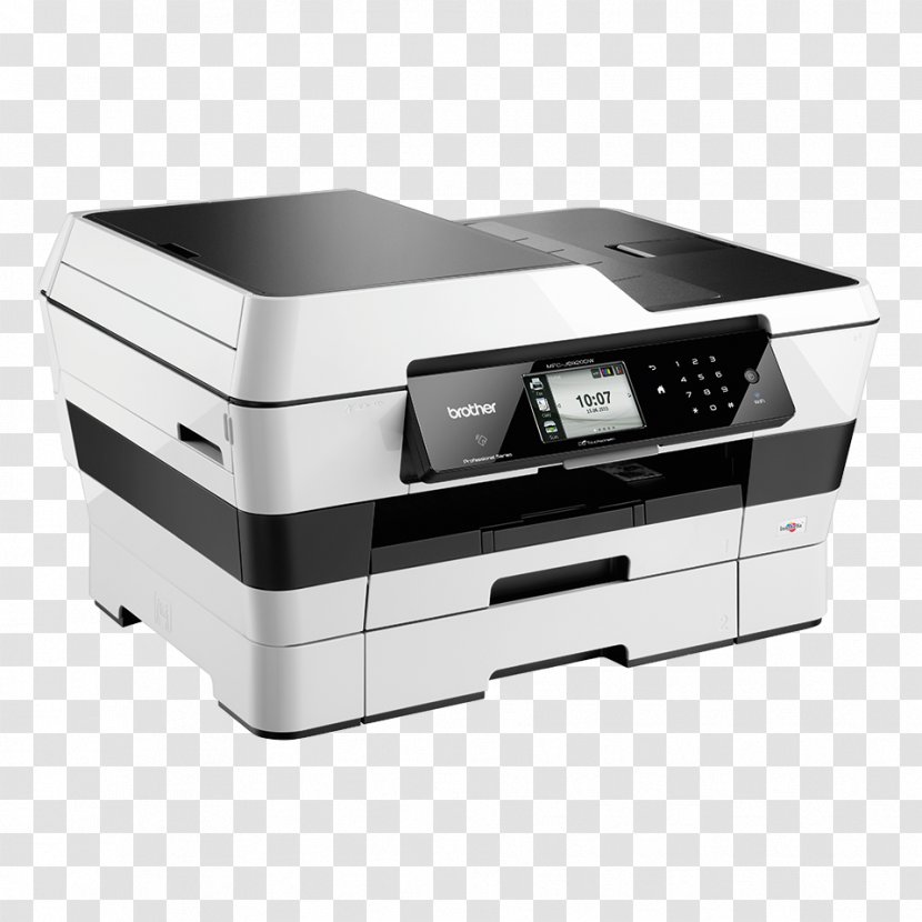 Brother Industries Multi-function Printer Inkjet Printing Transparent PNG