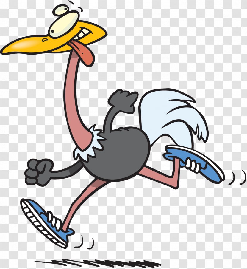 Common Ostrich Bird Running Clip Art - Stock Photography Transparent PNG