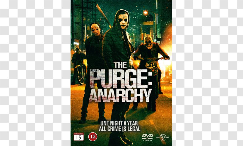 Blu-ray Disc The Purge Film Series Desktop Wallpaper Horror High-definition Television - Album Cover Transparent PNG
