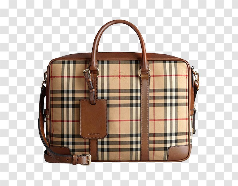 Burberry Handbag Briefcase Backpack - Strap - BURBERRY Li Bu Pattern Handbags Transparent PNG