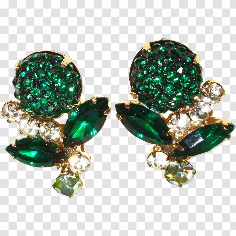 Emerald Earring Body Jewellery Diamond Transparent PNG