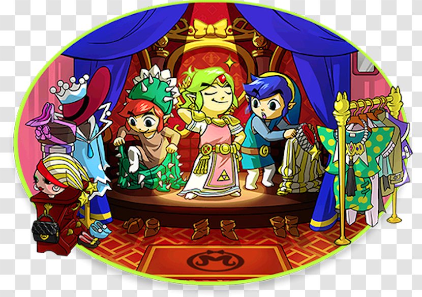 The Legend Of Zelda: Tri Force Heroes Triforce A Link Between Worlds Video Game - Recreation - Zelda Transparent PNG