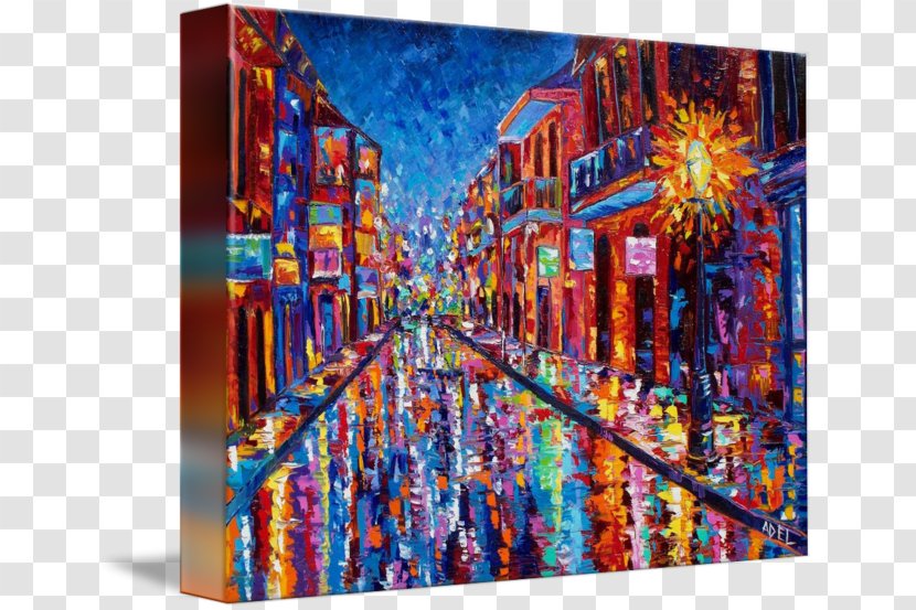 Maryland Hall For The Creative Arts Bourbon Street Starry Night Painting Whiskey - Art Transparent PNG