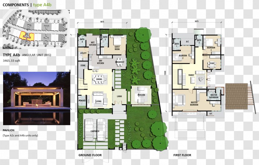 Bandar Enstek Epsom College Nilai House Residential Area - Plan - SOLD OUT Transparent PNG