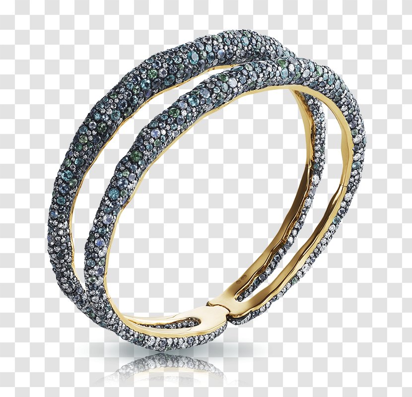 Bangle Bracelet Silver Jewellery Diamond Transparent PNG