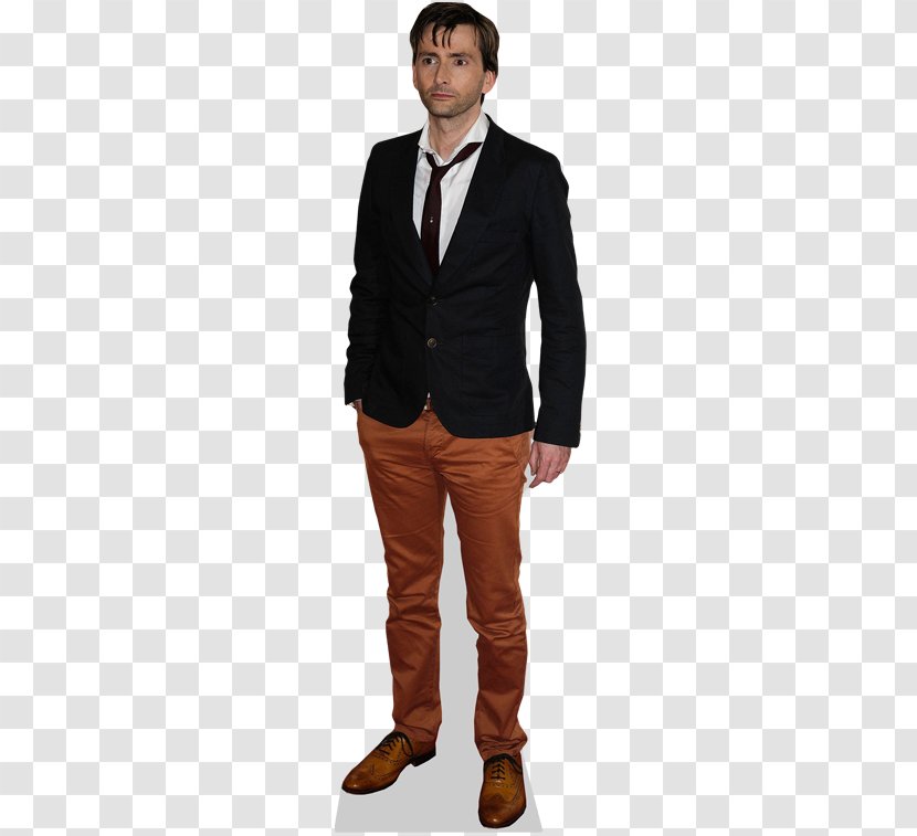 David Tennant Sweater Shirt Tuxedo Blazer - Gentleman Transparent PNG