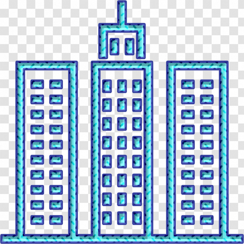 Edifice Icon City Icon Skyscrapper Icon Transparent PNG