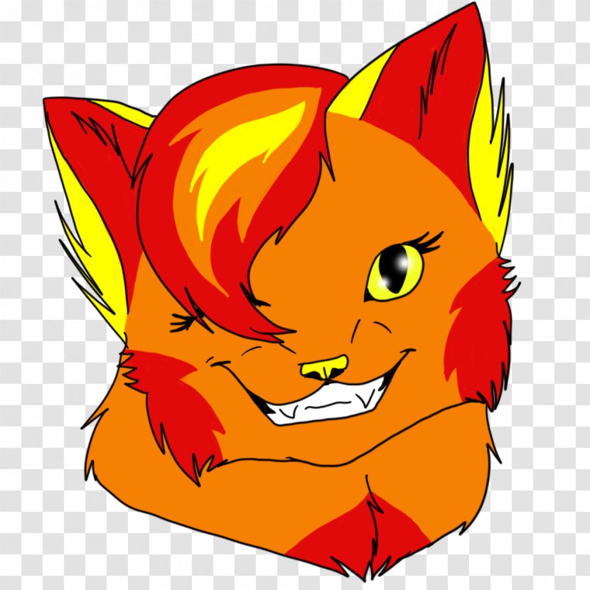 Whiskers Red Fox Cat Clip Art - Small To Medium Sized Cats - Roy Lichtenstein Transparent PNG