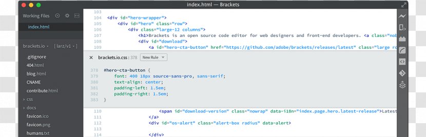 Computer Program Brackets Source Code Editor Text - Macos Transparent PNG