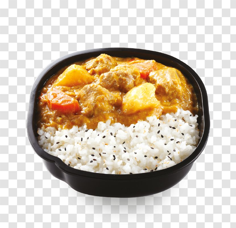 Yellow Curry Rice And Asian Cuisine Indian Food Transparent PNG